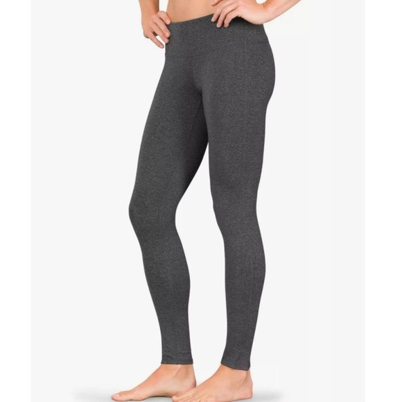 Athleta Pants - Athleta Chaturanga Grey heather tights small